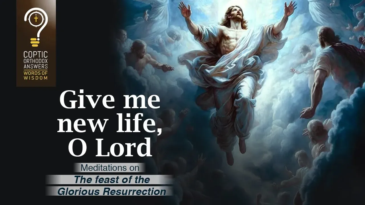 Give me new life, O Lord: Meditations on the feast of the Glorious Resurrection