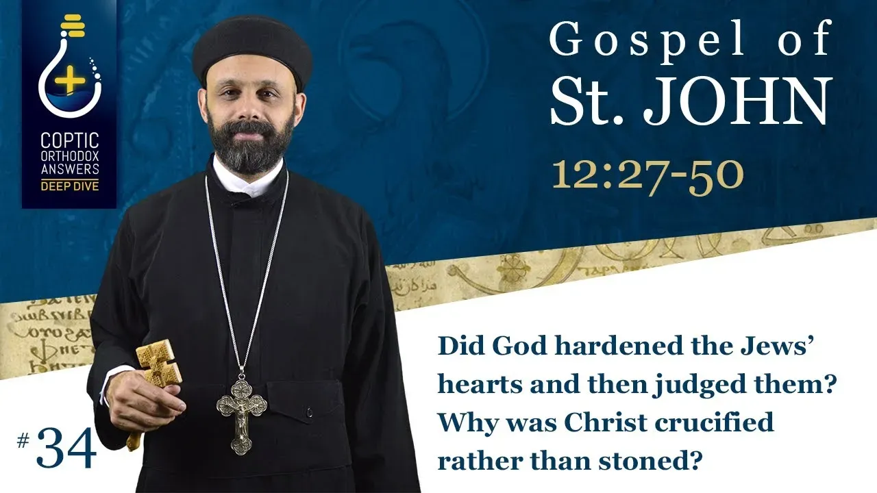 Did God harden the Jews’ hearts and then judged them? Why was Christ crucified rather than stoned?
