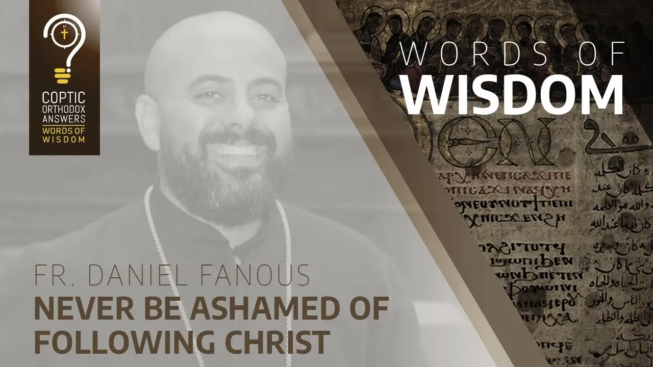 Never be ashamed of following Christ