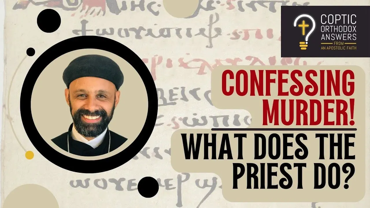 Confessing Murder-What Does the Priest Do