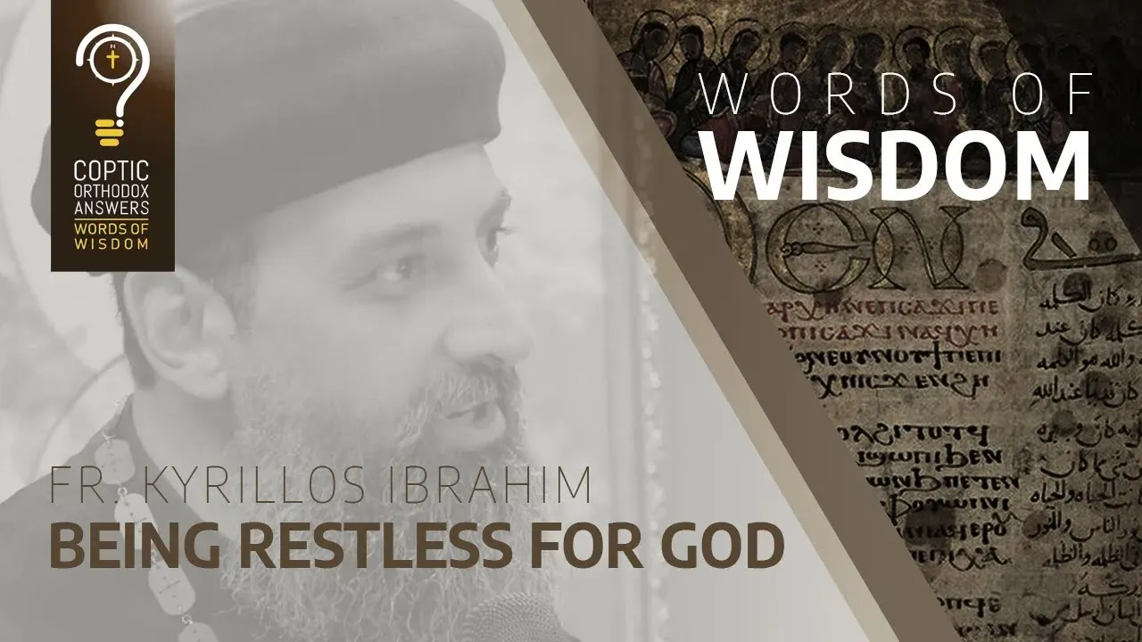 Being restless for God!