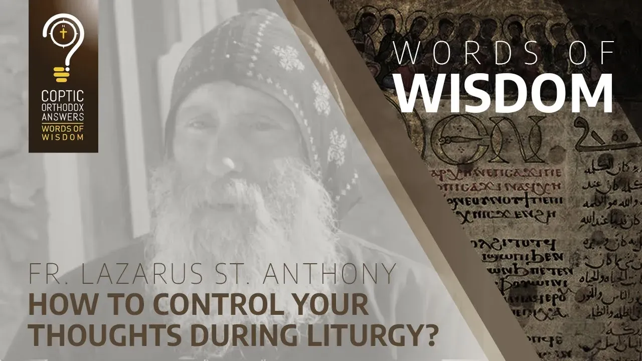 How to control your thoughts during Liturgy?